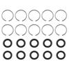 1/2inch Retaining Rings Clip with O Rings for Impact Wrench Socket Retainer Rings Socket Retaining Frictions Rings