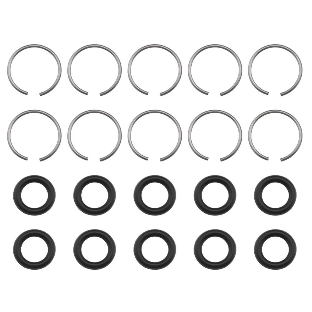 1/2inch Retaining Rings Clip with O Rings for Impact Wrench Socket Retainer Rings Socket Retaining Frictions Rings