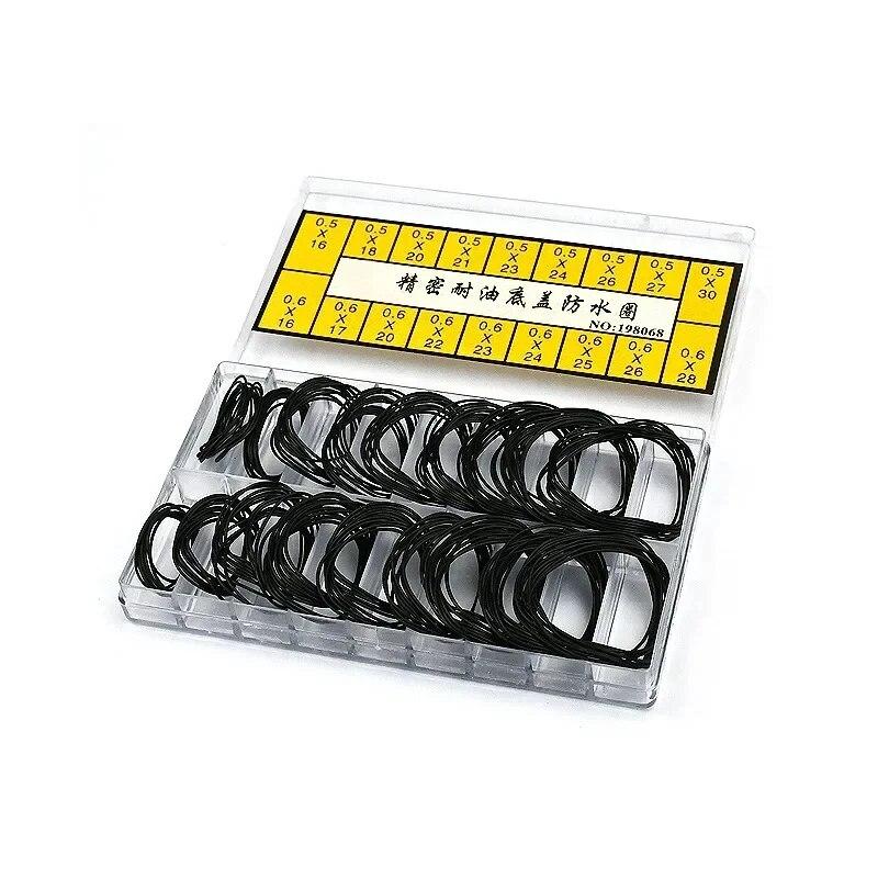 0.5mm/0.6mm Uhrengehäuseboden Wasserdichter Gummi O-Ring Dichtung Für Uhrmacher Reparaturwerkzeuge Uhrenzubehör
