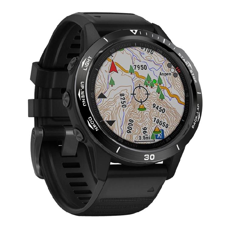 Steel for Case for  for Fenix 6 Watch Bezel Ring Bumper Anti Scratch Metal Cover