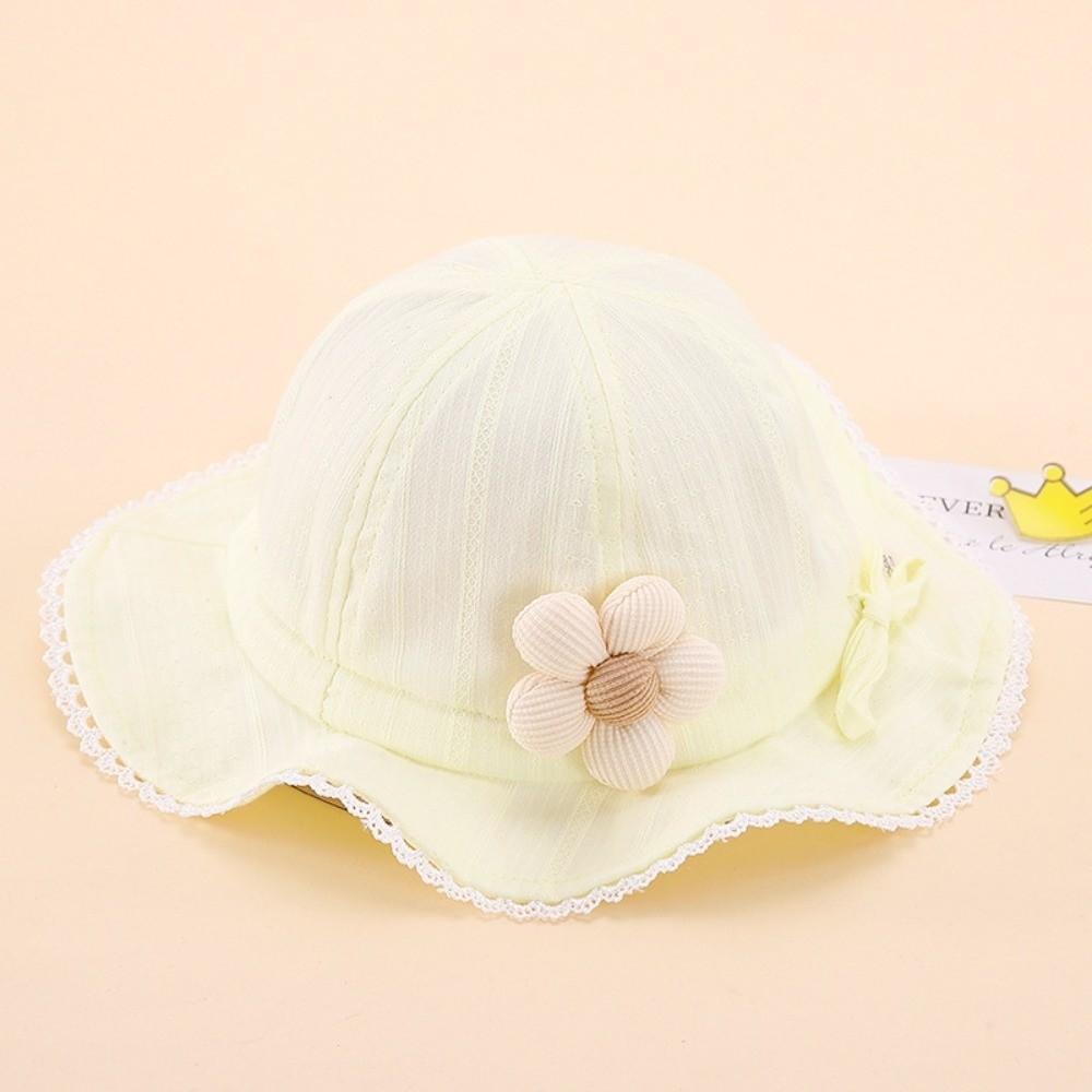 Sun Protection Infants Bonnets Breathable Baby Sun Hat Cute Fisherman Hat  Spring Autumn