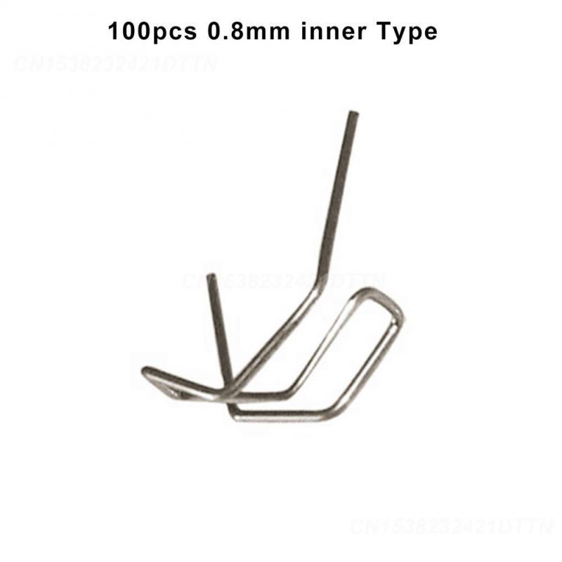 1~4SETS Tool Iron Staples S Wave Staples Welding Machine Accessories Bumper Repair Plastic Welding Bumper Soldering