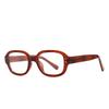 Black Plain Glasses Round Computer Glasses Pc Frame Women Men Anti Blue Light Oval Eyewear Blocking Optical Spectacle Eyeglasses
