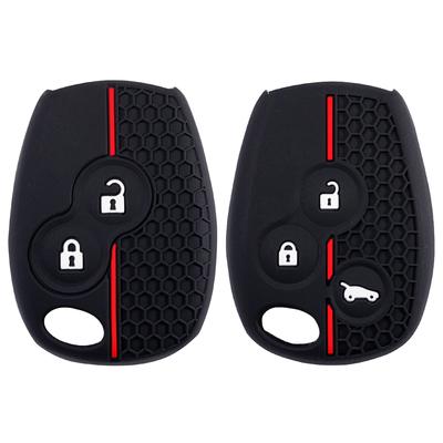 Silicone Key Cover Holder Key Case For Renault Clio 3 Logan 2 Dacia Duster Sandero Stepway Lada Largus For Nissan Almera Terrano