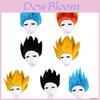 Extensiones de colores – Pelucas Cosplay