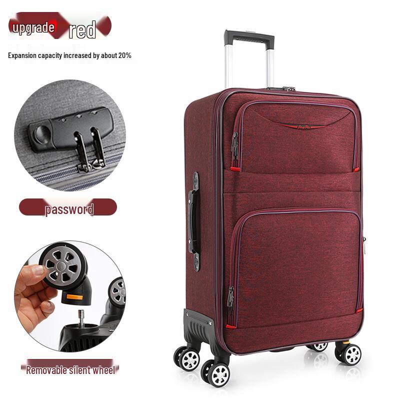 KUAICHI Oxford Fabric Luggage with Password Lock