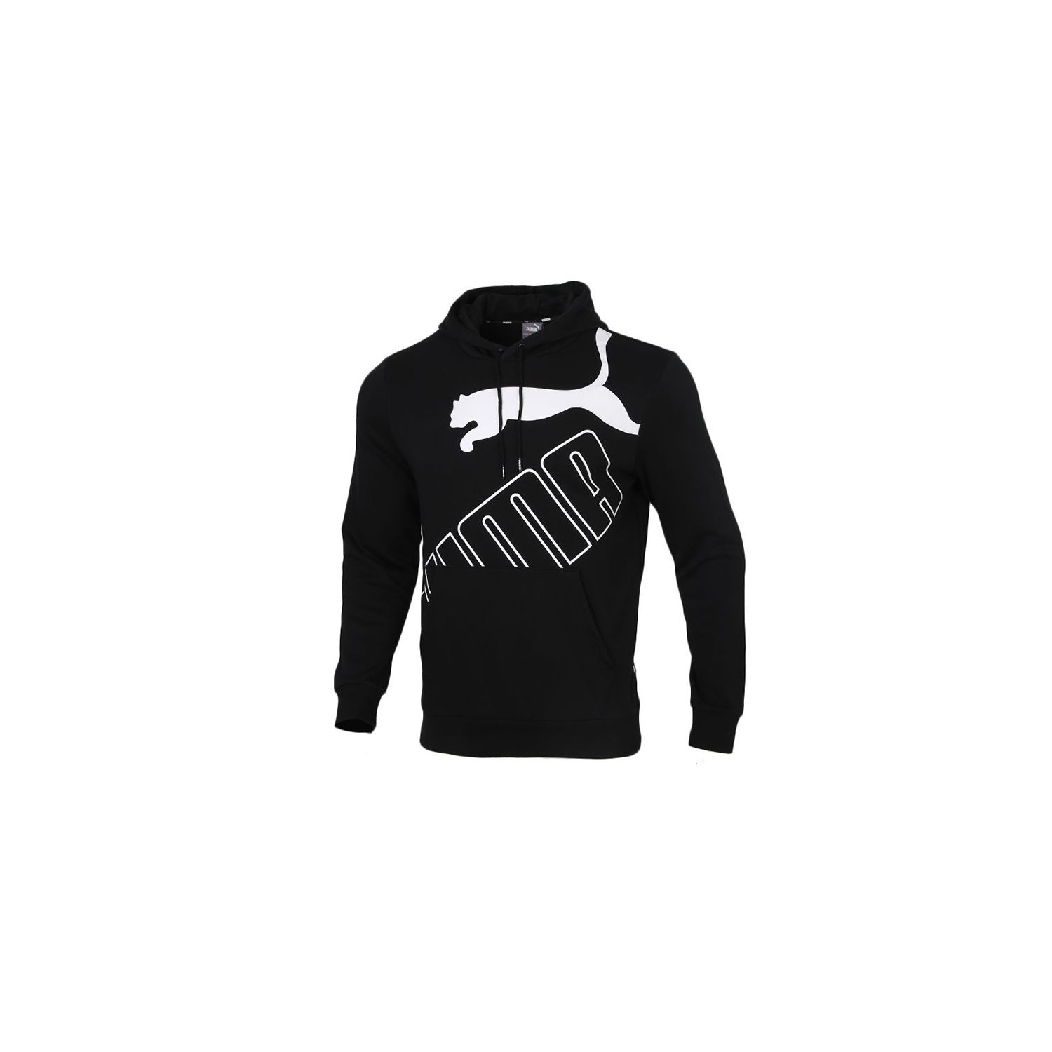 

Puma Knit Hoodie Casual Sweatshirt Мужские топы Черный 583505-01