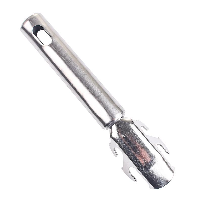 Kitchen Anti Slip Grab Plate Clamp Stainless Steel Steaming Pot Clamp Tool Beer Bottle Opener Anti Scalding Bowl Clamp Hangable