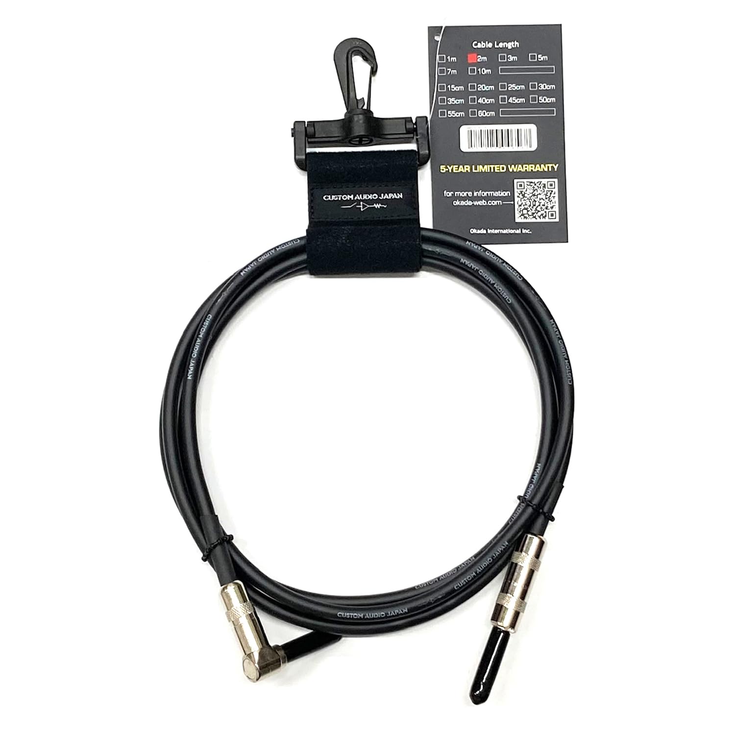 

ИНДИВИДУАЛЬНОЕ АУДИО ЯПОНИЯ (CAJ) Custom Audio Japan гитарный кабель Legacy Cable IL 2m 5YW
