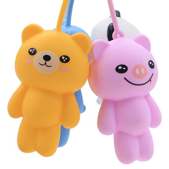 Niedlicher Cartoon Tier Silikon Schlüsselanhänger Münzfach Etui Tasche Geldbörse Anhänger