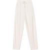 Fashion Women Casual Thicken Harem Pants Autumn Winter Plush Velvet Capris Solid Fleece Chenille Pants Women High Waist Straight Ladies Trousers 2356