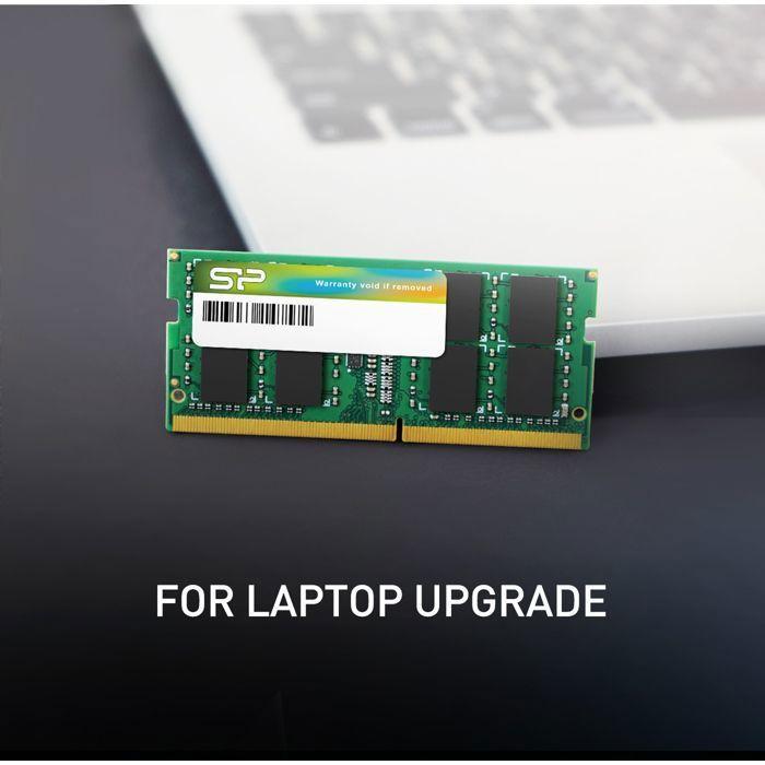 Mémoire RAM DDR4 - Silicon Power - 32Go 3200MT/s - SODIMM CL22 - SP032GBSFU320X02