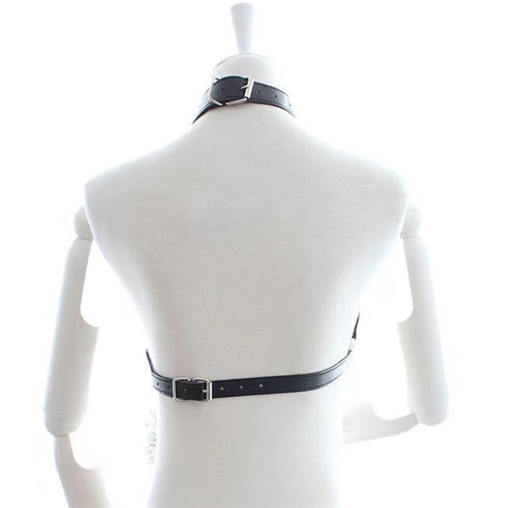 Kadınlar İçin BDSM Kelepçeleri Vücut Göğüs Koşum Takımı Kemeri PU Suni Deri SM Kelepçeleri Bağlama Kayışları Erotik Yetişkin Seks Oyuncak