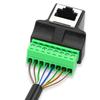 Adaptateur réseau - GINTOOYUN - RJ45-8PIN - Compatible Cat5/6/7 - Installation facile - Blindage métal
