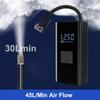 Air Compressor Digital With LED Light Wireless JN058 Portable Inflator Tire Air Pump LCD Display Portable Tire Pressure Gauge