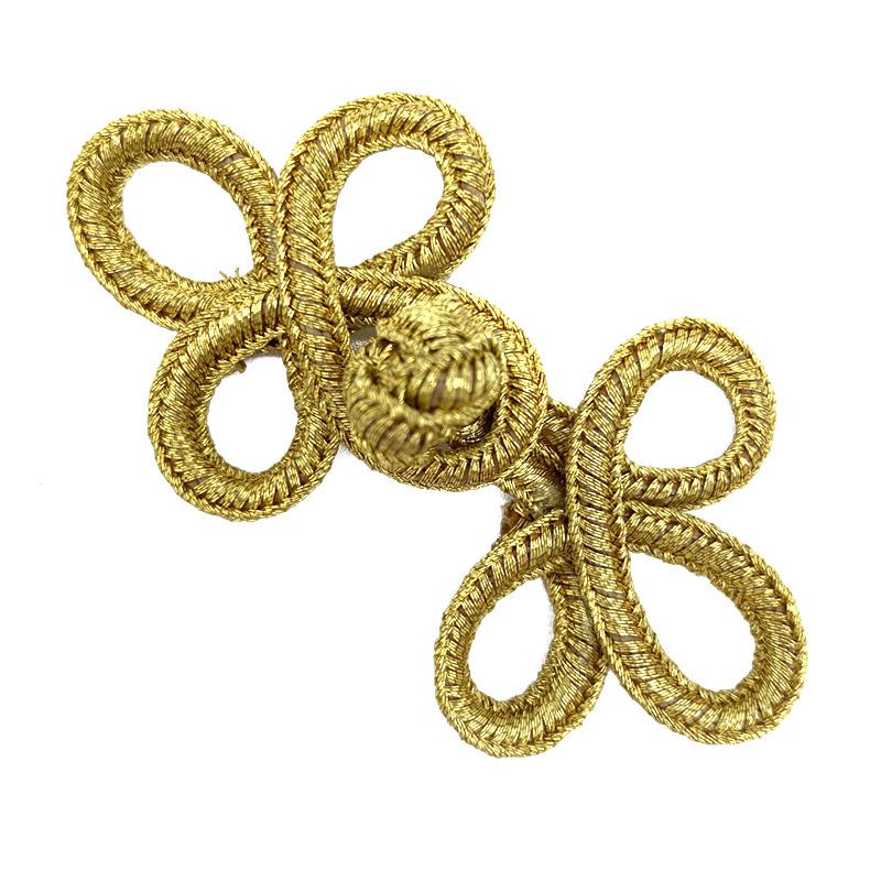 5 Pair Good Chinese Handmade Cheongsam Buttons Knot Fastener Closures DIY Sewing
