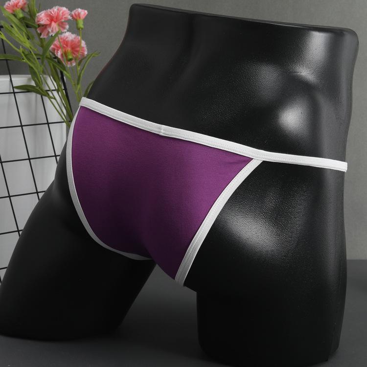 Men's Thong Sexy and Sexy Low Waist Thong Slim Strap Underwear