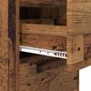 Storage Cabinet Reclaimed Wood Look 40 x 48 x 105 cm Engineered Wood