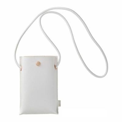 0659 Τσάντα Crossbody Ώμου Μίνι Tote Bag Baby Lou Χρώμα 2 Τόνων BR [Rootote] color-2tone (04 Λευκό)