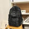 Schoolbag Korean version of large-capacity backpack, fashionable and simple, junior and high school students reduce the burden, high-value 