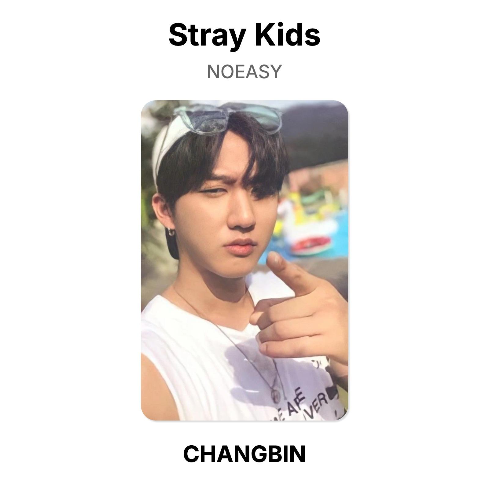 Официальная фотокарточка Stray Kids NOEASY CHANGBIN 05