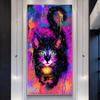 Modern Rock Graffiti Animal Cat Posters and Prints Canvas Painting Wall Art Picture for Living Room Nordic Mural Home Decoration No Frame