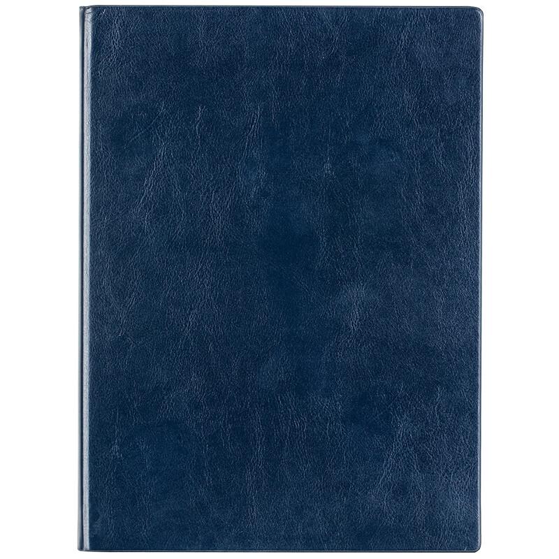 Deli 3306 A4 Imitation Leather Hardcover Notebook, 160 Sheets