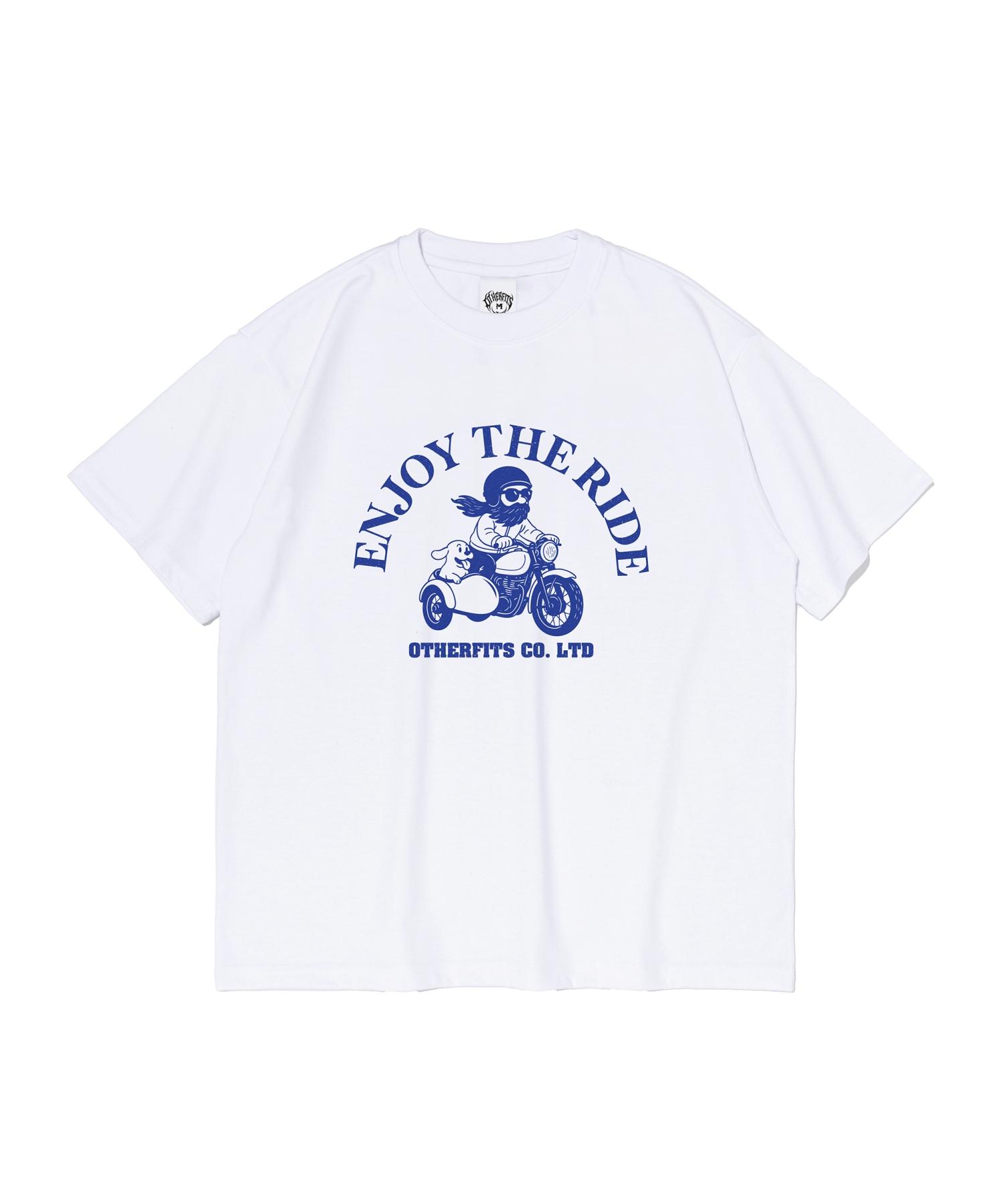 Ader Fits American Rider Short Sleeve T-Shirt (White) S