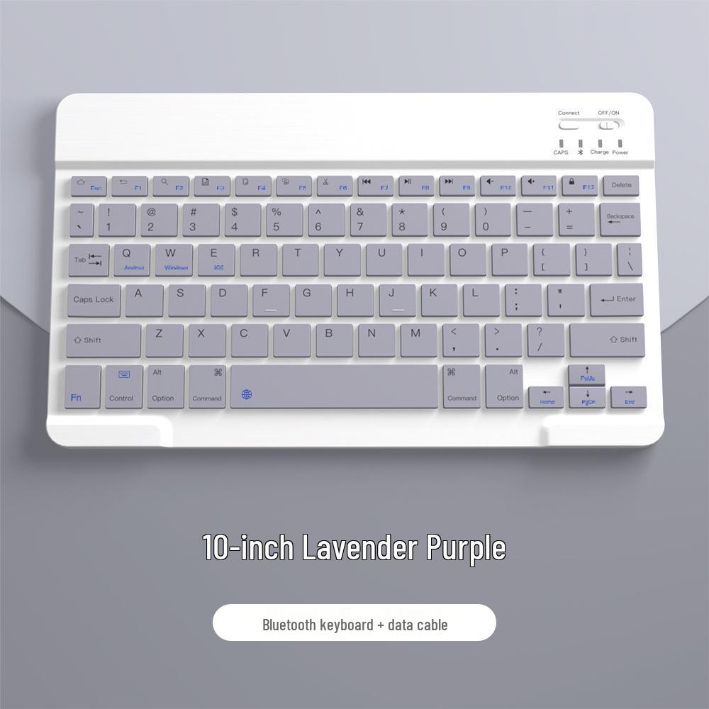 Multi-Language Bluetooth Keyboard for iPad, Huawei, Tablets: Supports Zhuyin, Thai & Spanish - 7/10 Inch Compatible