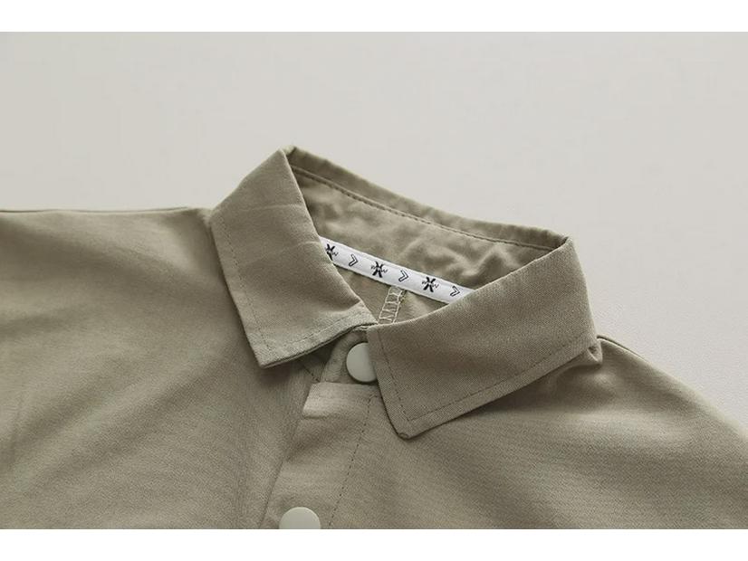 2023 Podzimní Chlapecký Kardigan s Dlouhým Rukávem a Ležérní Kalhoty Dvoudílný Set