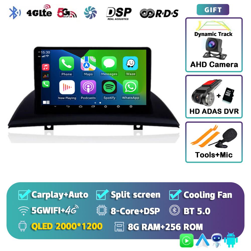 Android 14 Carplay Auto WIFI+4G Car Radio For BMW X3 E83 2004 - 2012 Multimedia GPS Video Player Stereo 2din DSP Head Unit Audio
