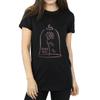 Disney Princess Womens/Ladies Princess Rose Gold Cotton Boyfriend T-Shirt