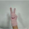 Winter Cartoon Smiling Gloves Students Cute Velvet Thickened Warm Gloves Cycling Touch Screen Five Finger Gloves