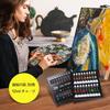 Ohuhu Oil Paint 56 Piece 36 Oil Art Paint Wooden Stretched Oil Paint Color Wheel Set, Set, Colors, Painting, Painting, Supplies, Set, Beginners,