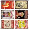 Decor Cinema Vintage Metal Plaque Metal Sign Tin Sign Iron Poster for Movie Theater Club Living Room Home Wall Decor