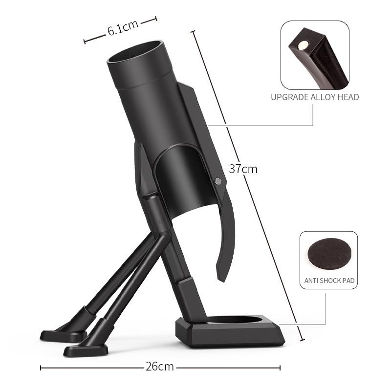Novelty Mortar Bottle Launcher Opener Fun Cap Shooter Beer Bottle Opener Cool Gifts For Men Party Bar Accessories Gadgets