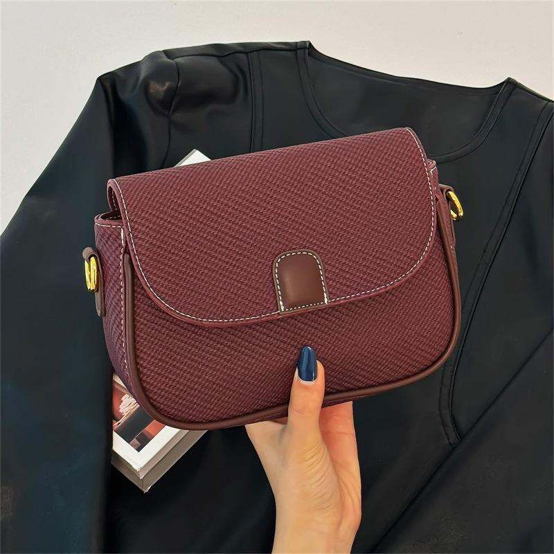 Small Fresh Square Women's Bags - Commuter Multifunctional Shoulder Crossbody Bag Soft and Durable Large Capacity Fashionable Hundred