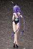 Hyperdimension Neptunia Purple Heart Bare Leg Bunny Ver. 1/4 Scale Plastic Painted Complete Figure