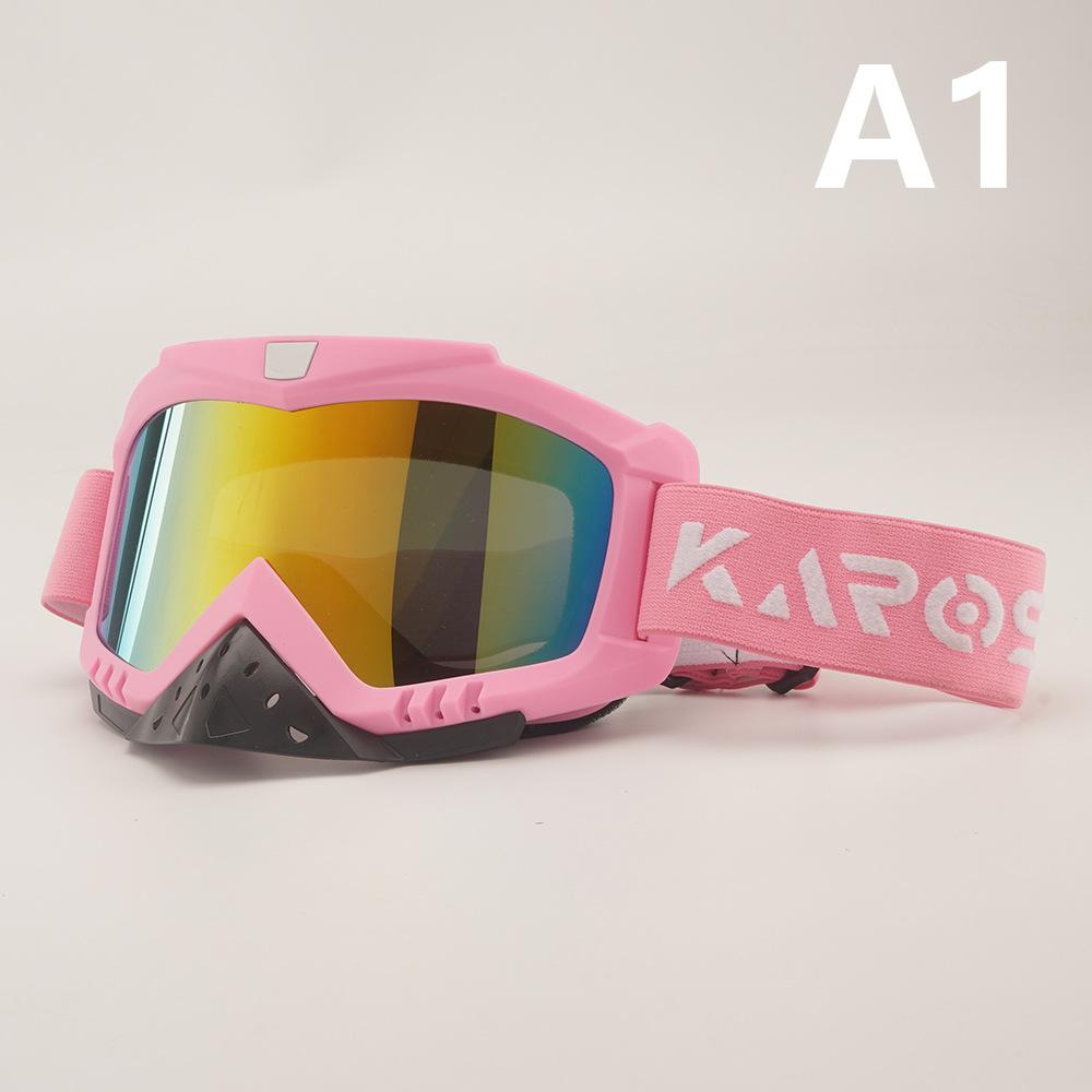 Motorcycle Off-road Goggles ATV Helmet Goggles Windproof Sand Riding Protective Glasses