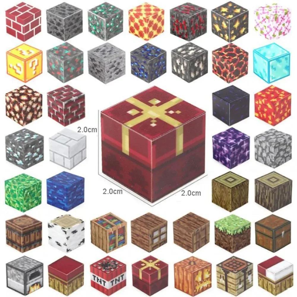 10-500 Stück Magnetische Bausteine Spielzeug DIY Magnet Set Steine Mini Welt STEM Konstruktion Kinder Pädagogisch Sensorisch Outdoor Spielzeug