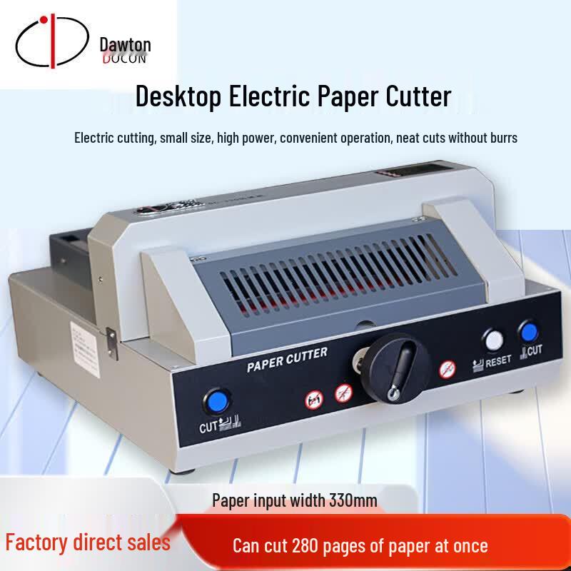 DOCON Heavy-Duty Paper Cutter CN Plug (adapter Included)