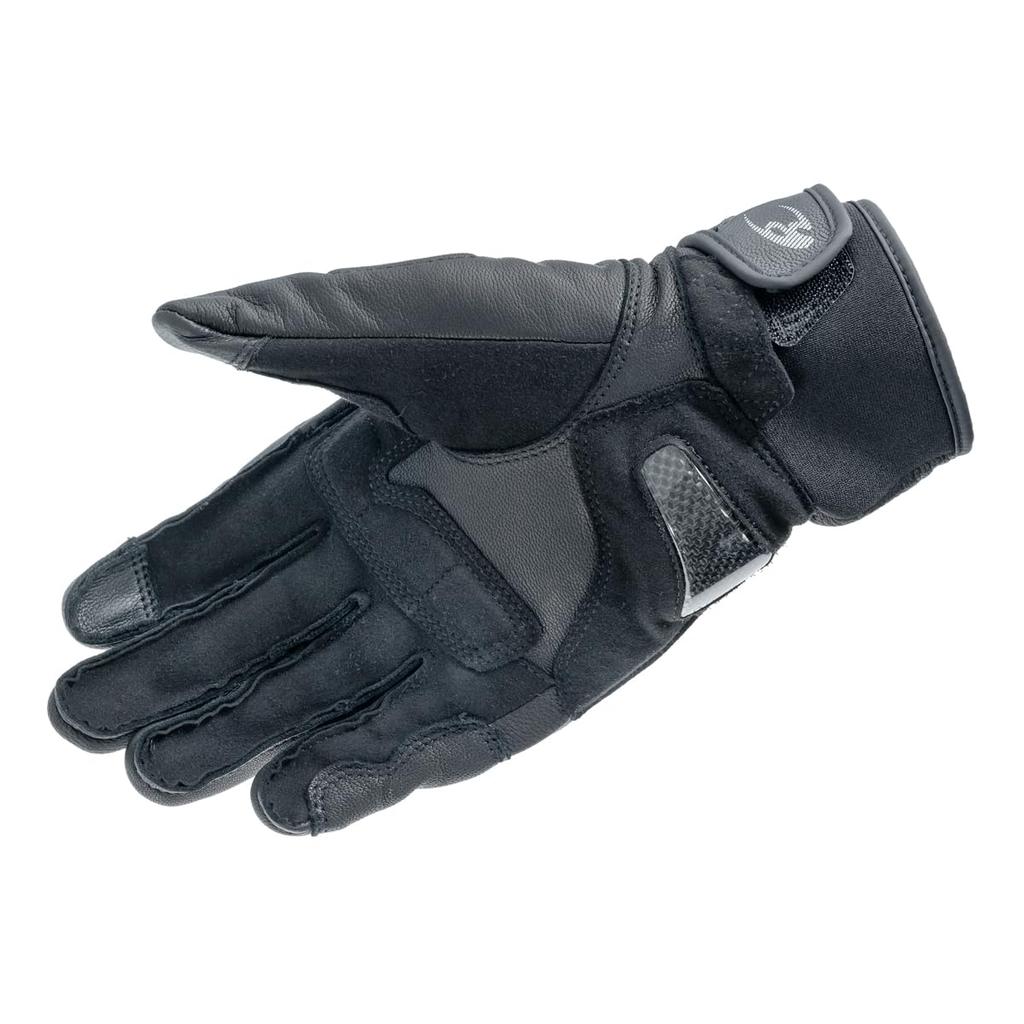 Komine Motorcycle Gloves Leather Protect Warm Gloves HG Black L GK-854