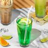 Reusable Glass Straws Heat-Resistant Crystal Stones Filter for Beverages Smoothies Coffee Travel Kitchen Gadget