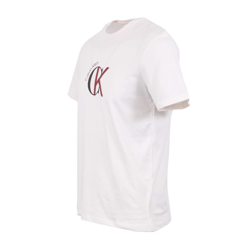 Calvin Klein Minimalist Summer Basic Casual Round Neck Short Sleeve T-Shirt Men tops 4RE829G