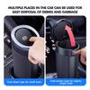 Universal Car Trash Can Cup Holders Garbage Storage Box Sticker For KIA Cerato Proceed Venga Stonic Picanto Sorento Stinger