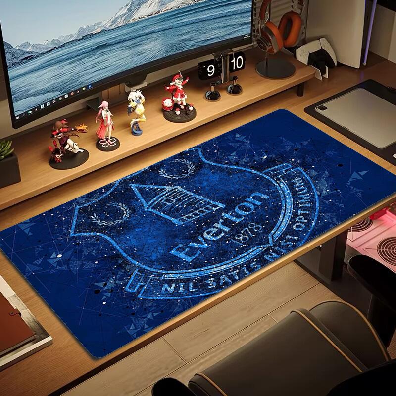 Everton FC Color Mouse Pad Large Gaming Table Cushion Non-slip Laptop Tablet Big Mousepad XXL Mat Mini PC Playmat With Lock edge