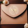 Transparent Gold Custom Waterproof Stickers - Invitations Packaging Home Decor - Creative Labels For Memorable Souvenirs