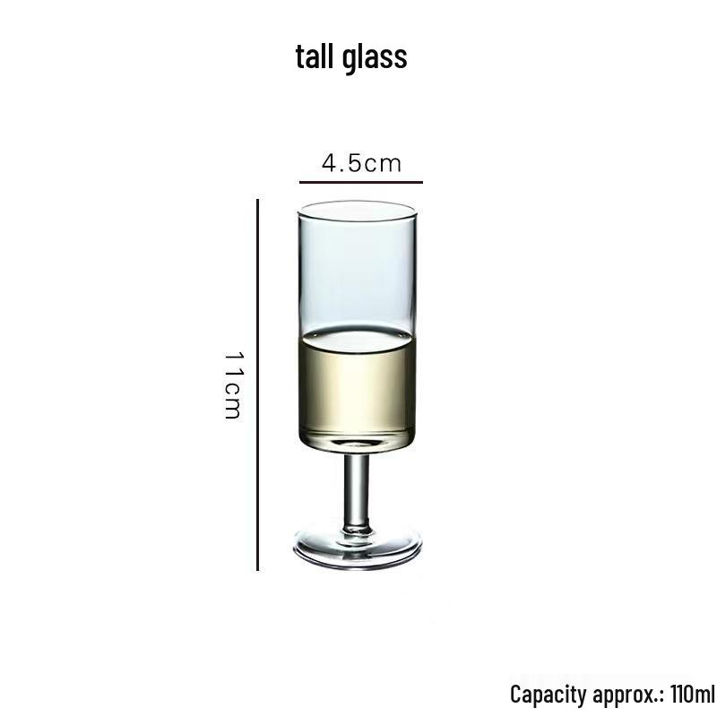 Minimalist High Borosilicate Glass Candle Cup – Heat-Resistant Aromatherapy Holder
