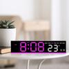 LED Wall Clock Simple Colourful Digital Clocks Gym Wall Multifunction Clock Large Led Screen Large Digital