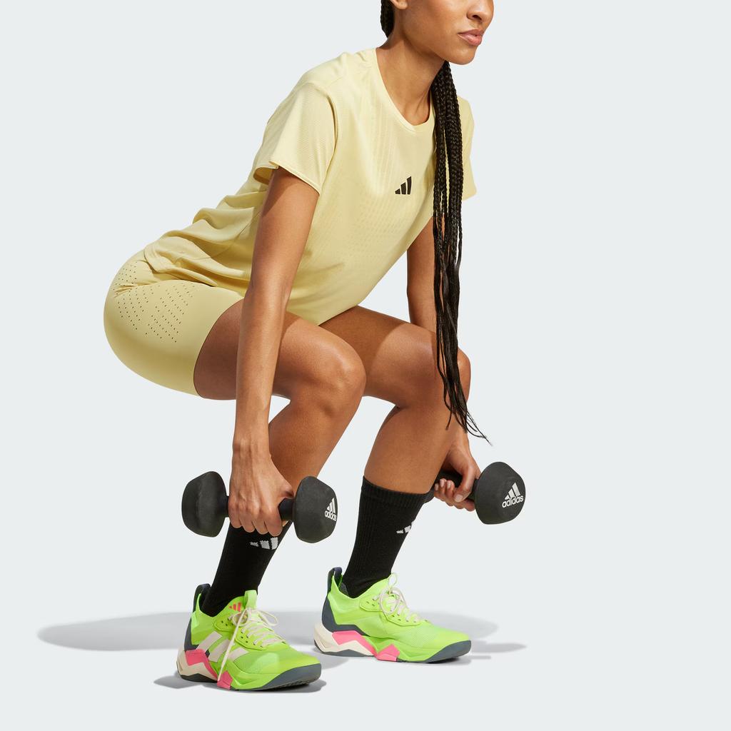 Adidas Airchill Climacool Performance Comfortable Soft Moisture-Wicking Cool-Dry Breathable Sports Fitness Short Sleeve T-Shirt Women Tops JX7430